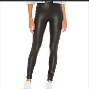 Plush Fleeced Lined Liquid Leggings